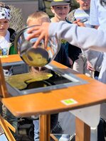 Eierspeise am Solargriller